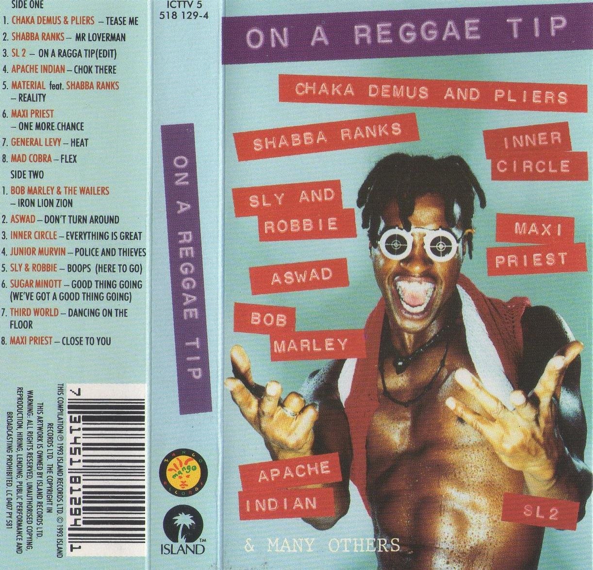 ON A REGGAE TIP CASSETTE ON A REGGAE TIP CASSETTE (Cassette)