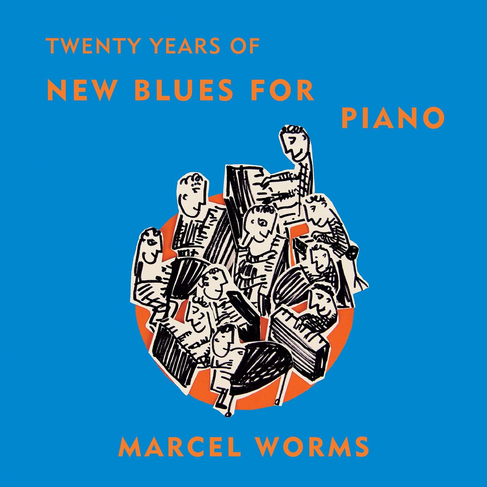 Marcel Worms New Blues for Piano (CD)
