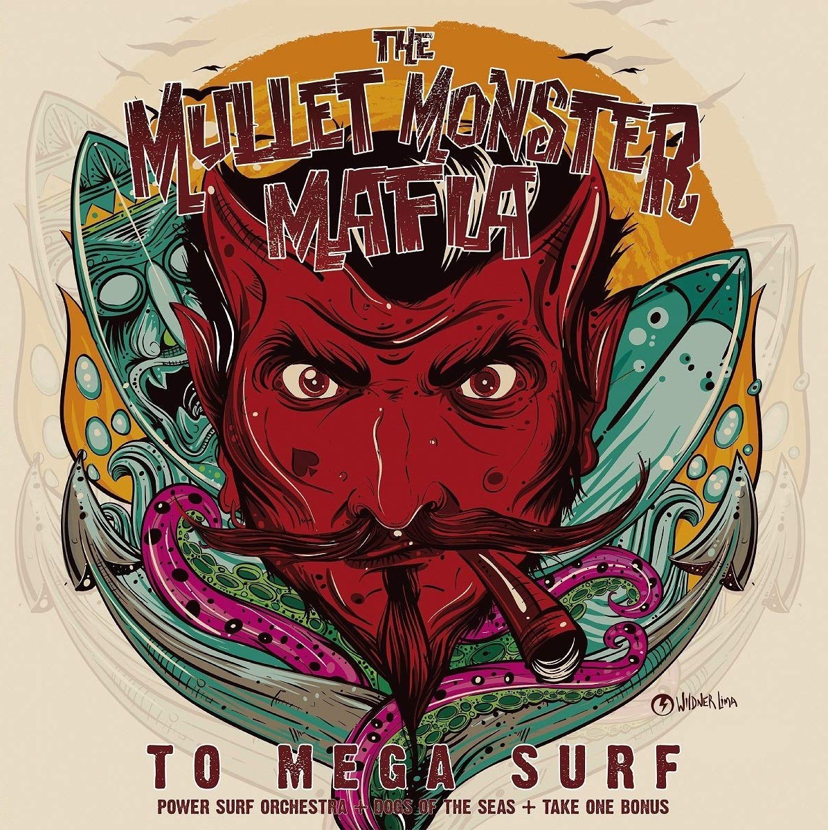 The Mullet Monster Mafia To Mega Surf (Vinyl LP) 12" Album