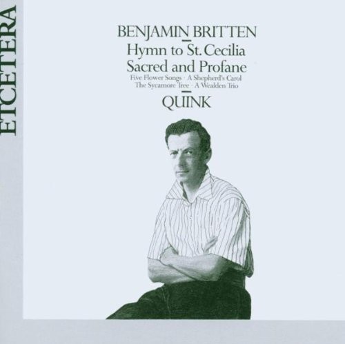 Music for Vocal Ensemble Quink Vocal Ensemble (CD)