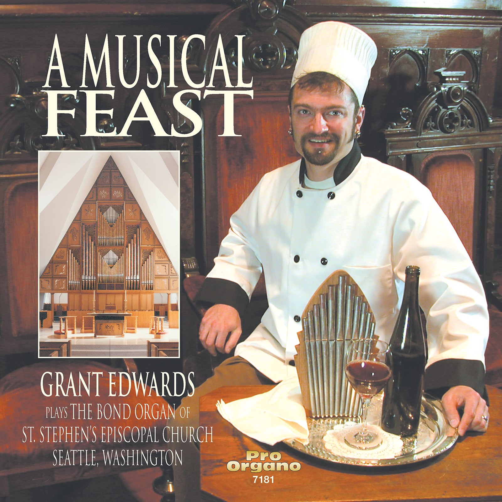 GRANT EDWARDS Musical Feast: Grant Edwards Plays the Bond Organ (CD)