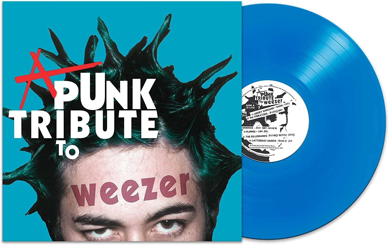 Various Artists A Punk Tribute to Weezer (Vinyl LP) 12" Album Coloured Vinyl