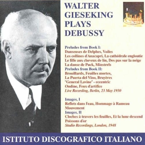 Walter Gieseking Walter Gieseking Plays Debussy (CD) Album