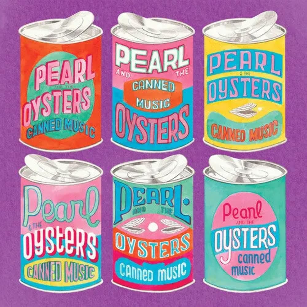 PEARL & THE OYSTERS CANNED MUSIC - BLUE (BLUE) (COLV) VINYL LP NUOVO