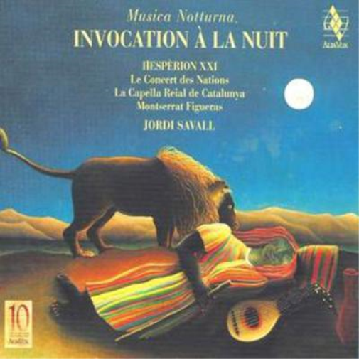 Montserrat Figueras Invocation a La Nuit (Savall, Lawrence-king) (CD) Album