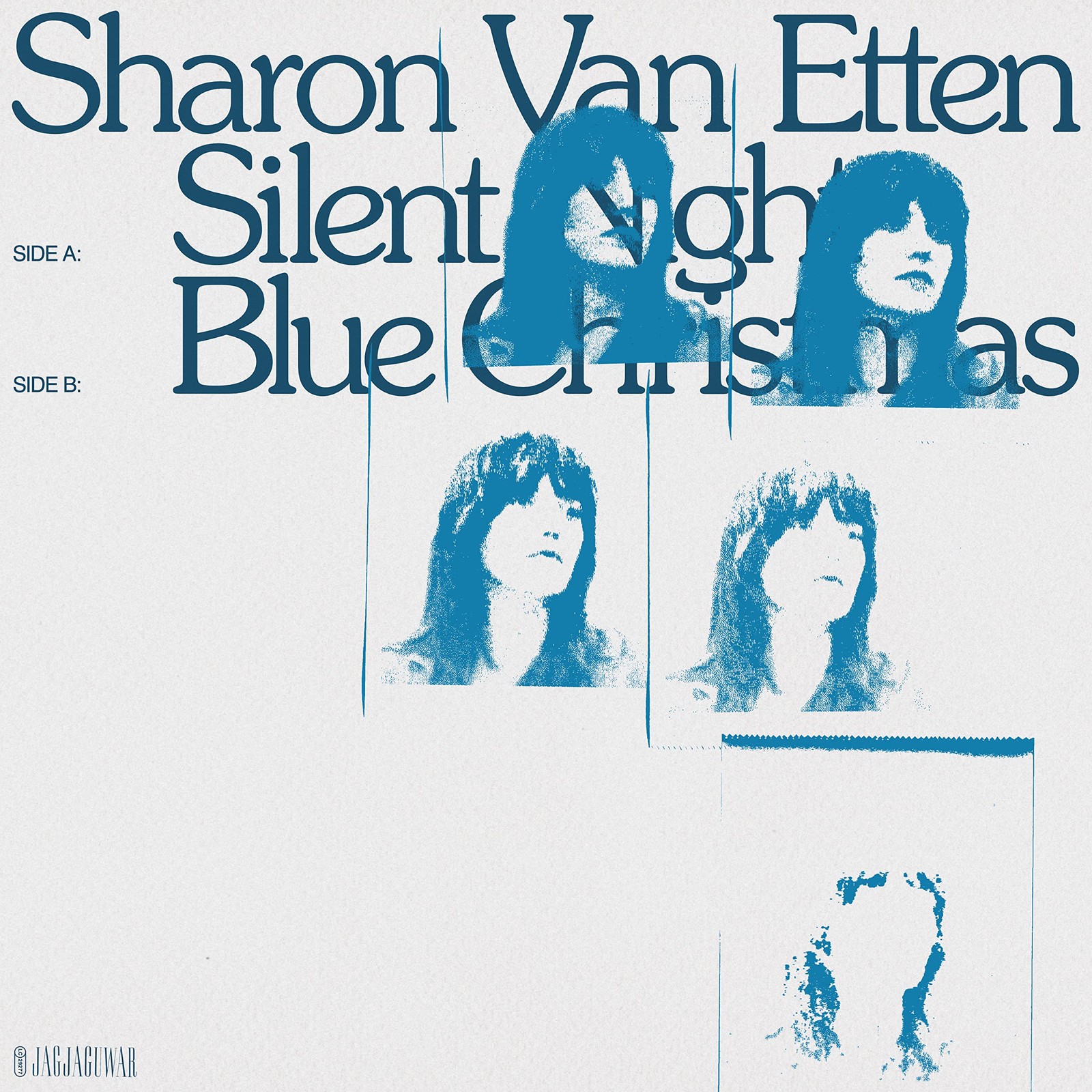 Sharon Van Etten Silent Night Bw Blue Christmas (Clear Blue) (Vinyl LP)