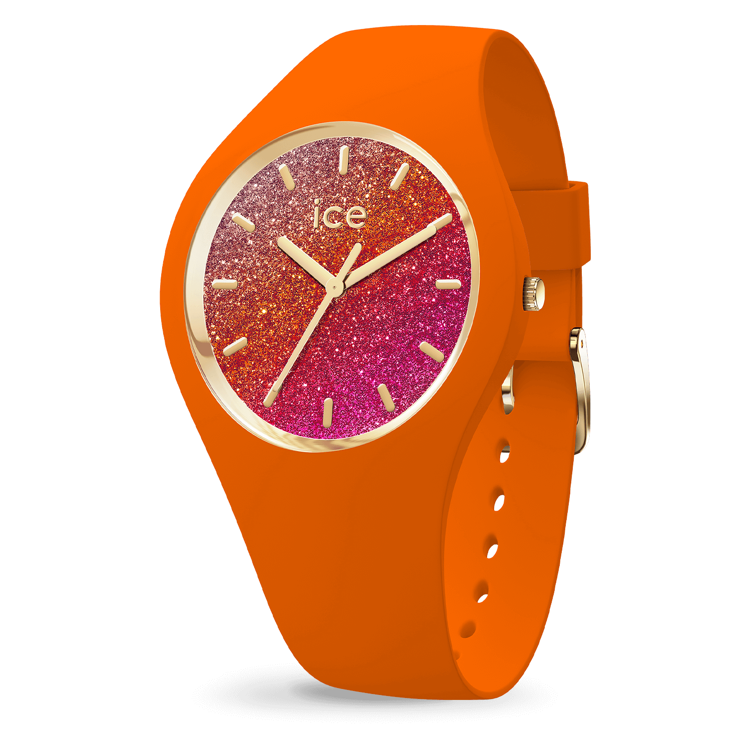 Orologio ICE WATCH Ice Glitter Small 022 574 Orange Summer