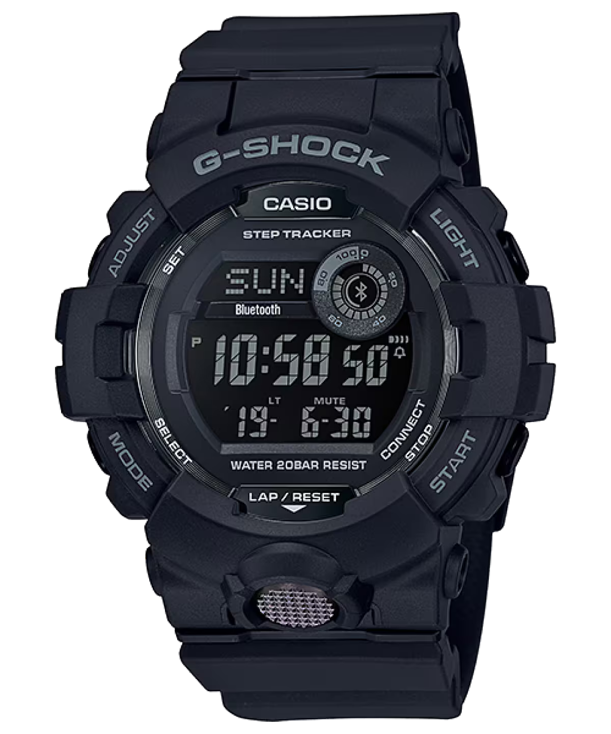 CASIO G-SHOCK BLUETOOTH GBD-800-1BER OROLOGIO DIGITALE NERO 48mm SOTTOCOSTO