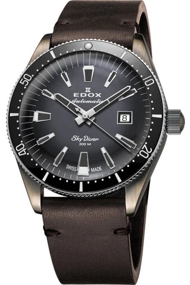 EDOX Skydiver 80126-3VIN-GDN Orologio Uomo Meccanico