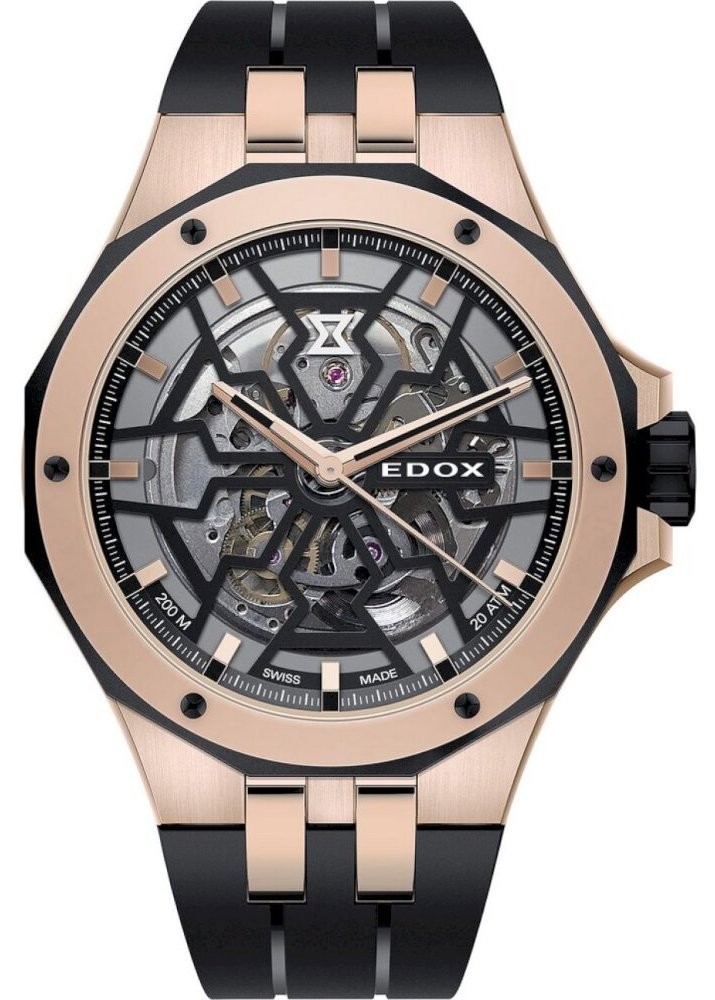 EDOX Delfin Mecano 85303 357RN NRN Orologio Uomo Meccanico