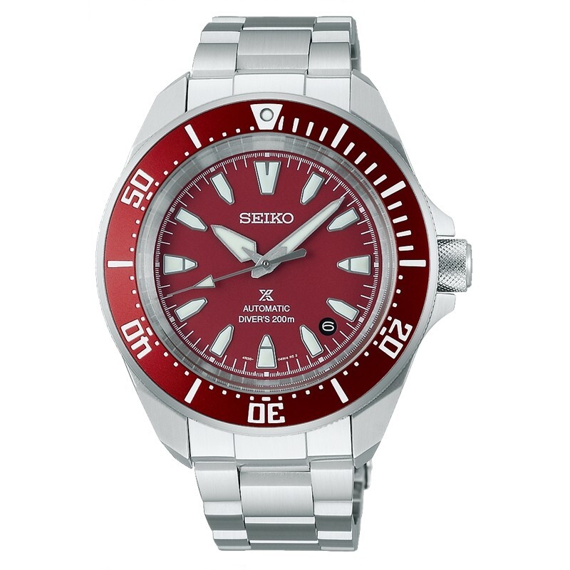 SEIKO Prospex Samurai Mini SRPL11 Orologio Diver Automatico Bracciale Acciaio