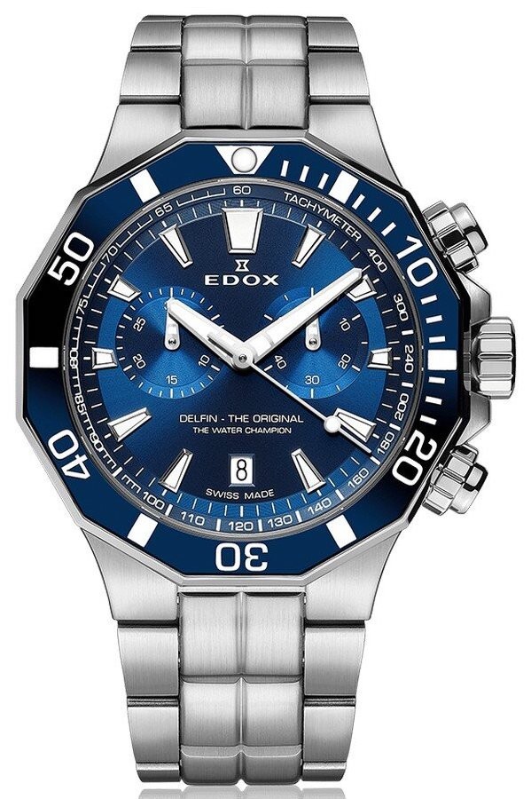 EDOX Delfin The Original 10112 3BUM BUIN Orologio Uomo Al quarzo