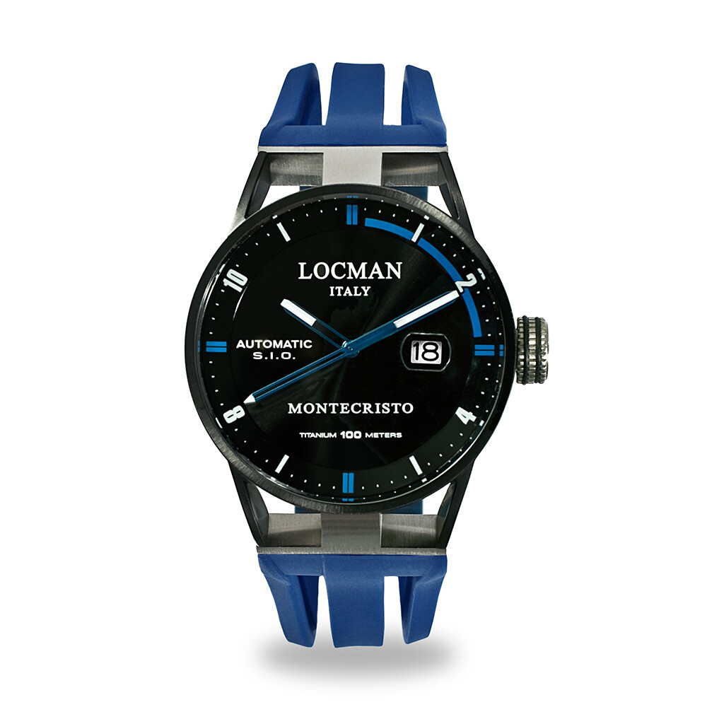 Orologio Uomo Montecristo Automatico Blu Locman - 0511KNBKFBL0GOB