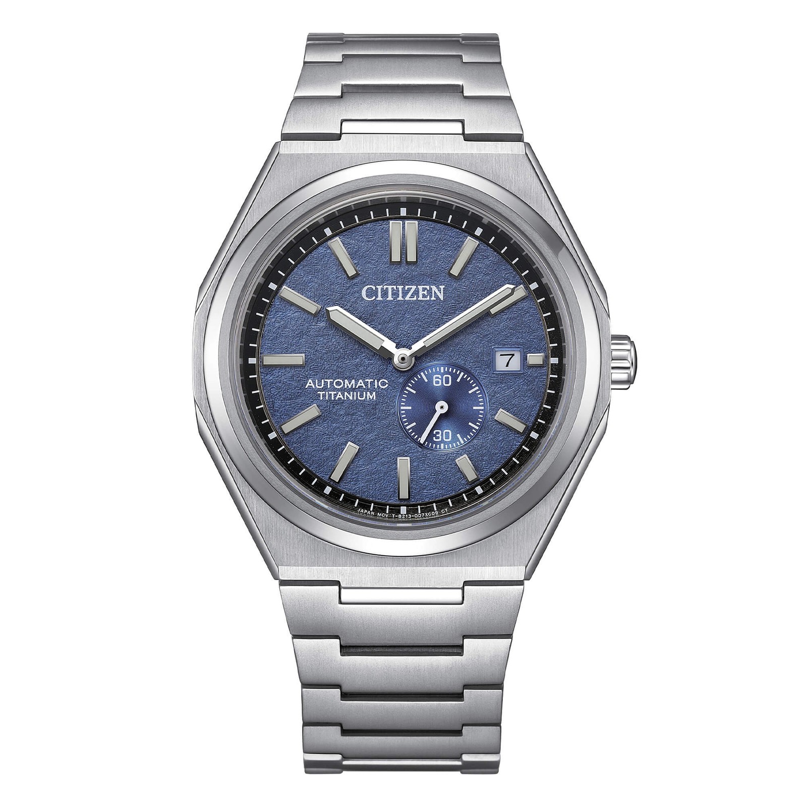 OROLOGIO CITIZEN UOMO AUTOMARICO TITANIUM QUADRANTE BLU