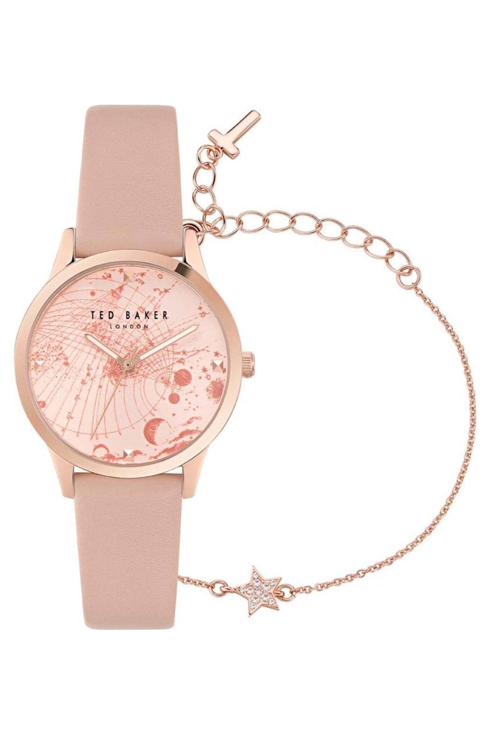 Ted Baker Fitzrovia Set regalo per orologio da donna da 34 mm BKGFW2301