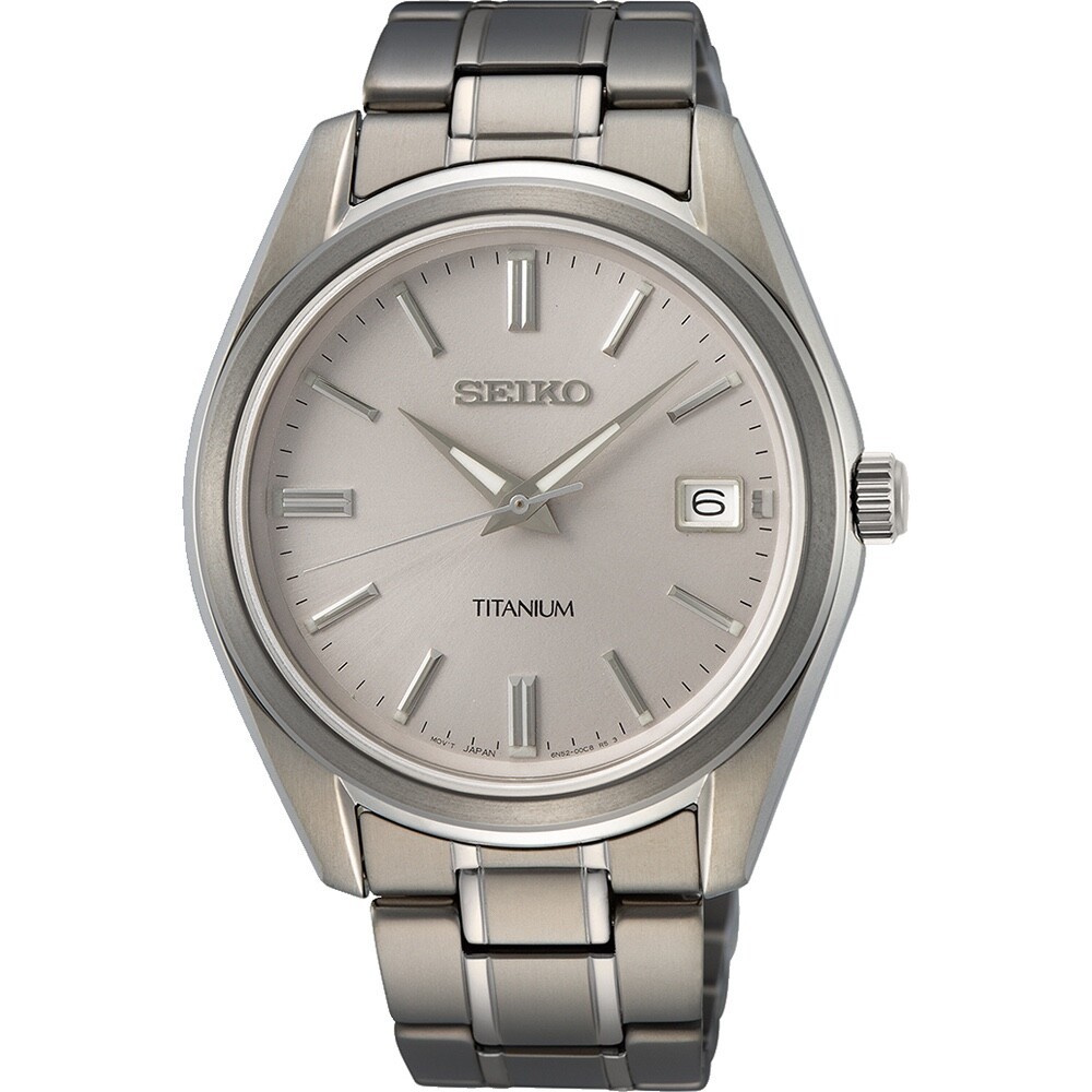 Orologio Uomo Seiko Conceptual Quartz Silver/White Sunburst Dial Bracelet...