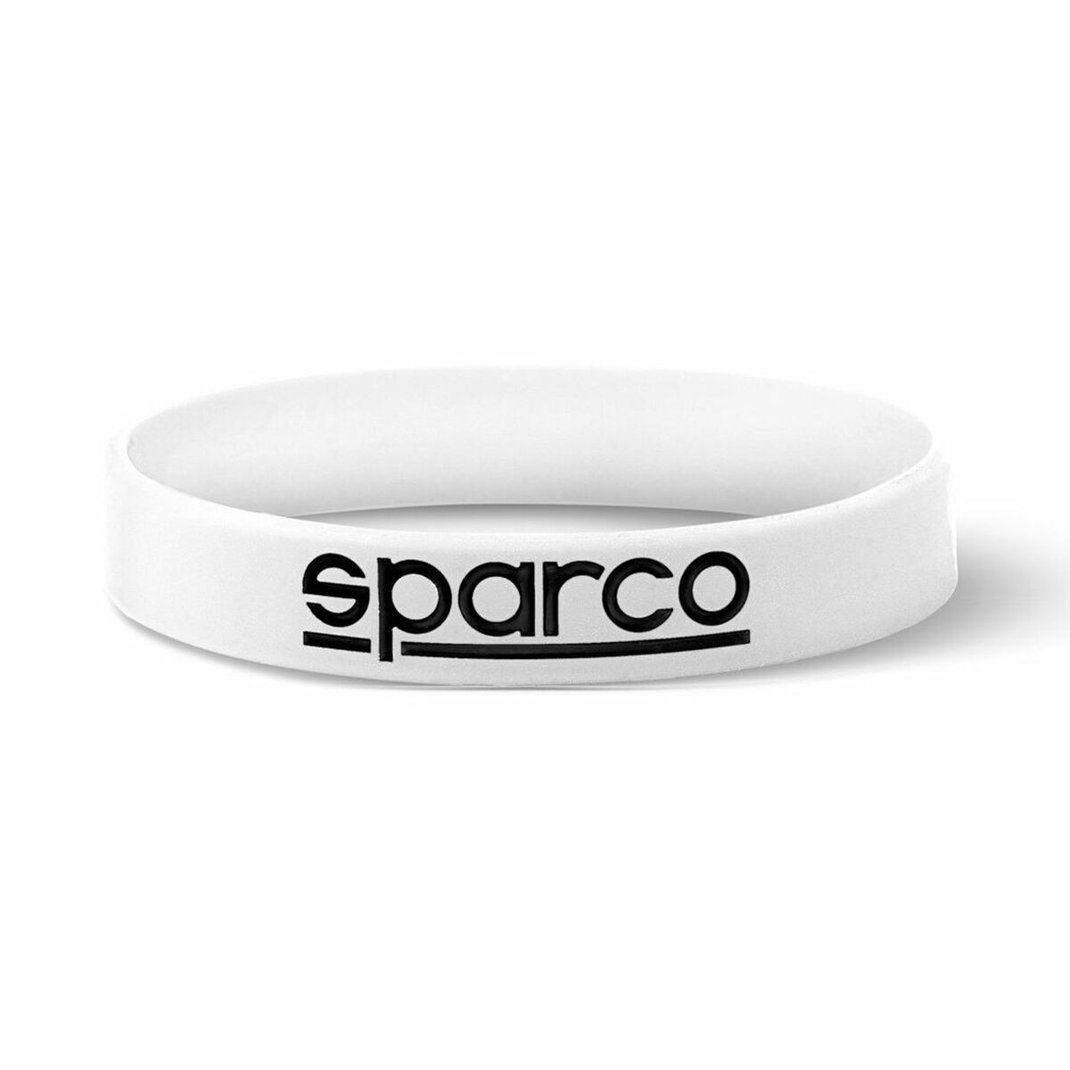 Bracciale Uomo Sparco S099093BI10 Silicone 9 cm Bianco [Taglia unica] [10 Uni