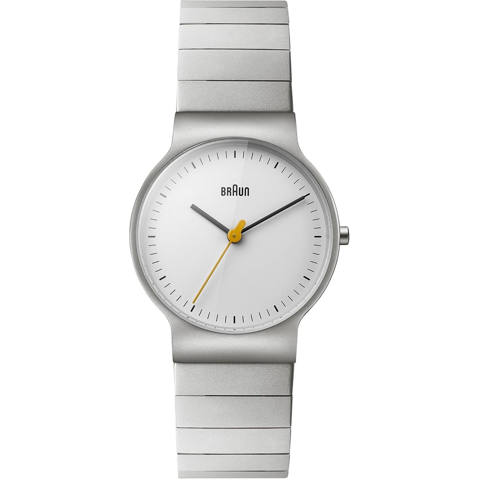 Orologio Braun Donna Slim Quadrante Bianco Bracciale Acciaio Inox BN0211SLBTL