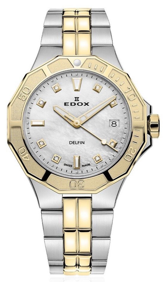 EDOX Delfin 53020 357JM NADD Orologio Donna Al quarzo