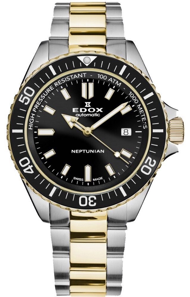 EDOX Neptunian 80120 357JM NID Orologio Uomo Meccanico