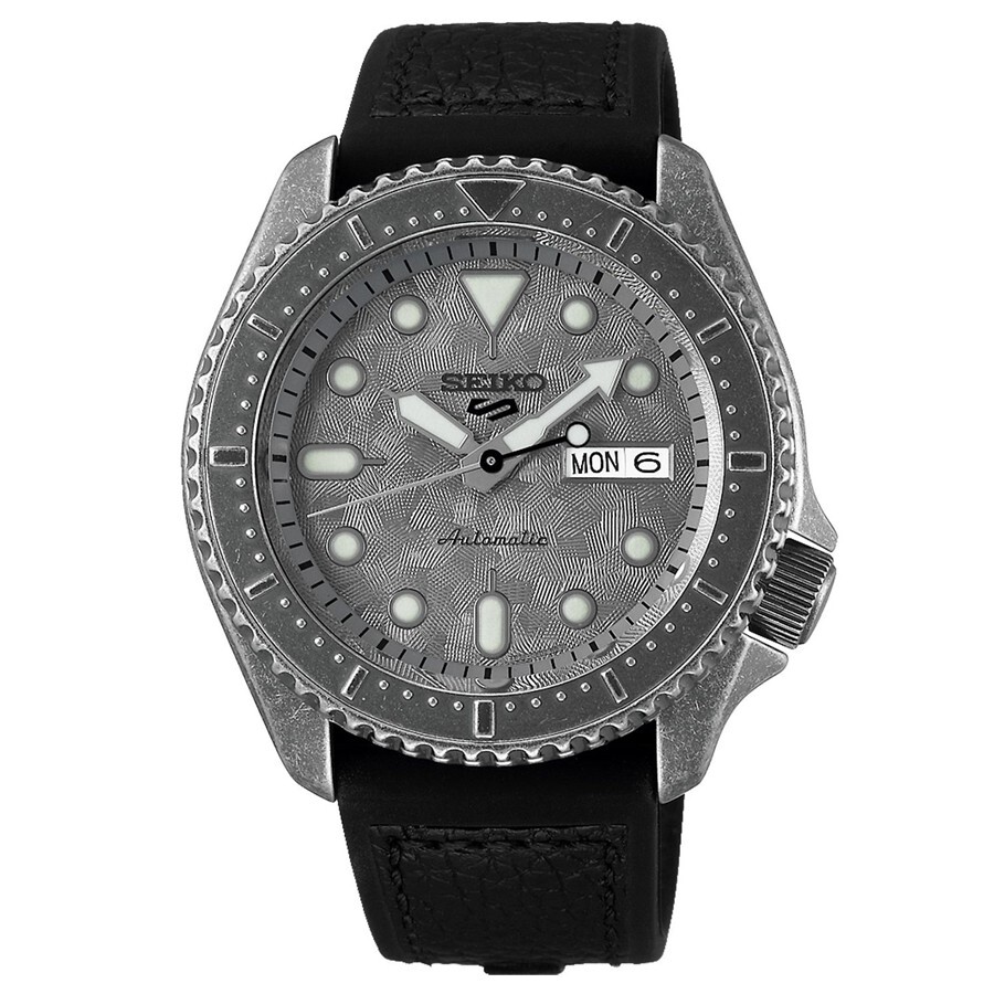 SEIKO 5 Sports SRPE79K1 Orologio Automatico Uomo 100m Bracciale Pelle