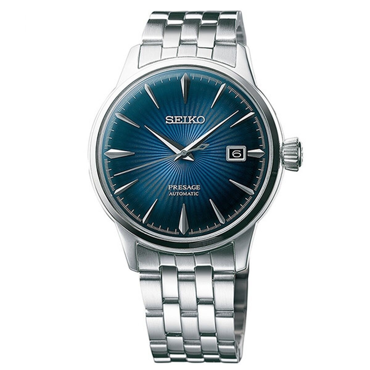 Orologio Uomo Seiko SRPB41J1 Argentato [Ø 40 mm]