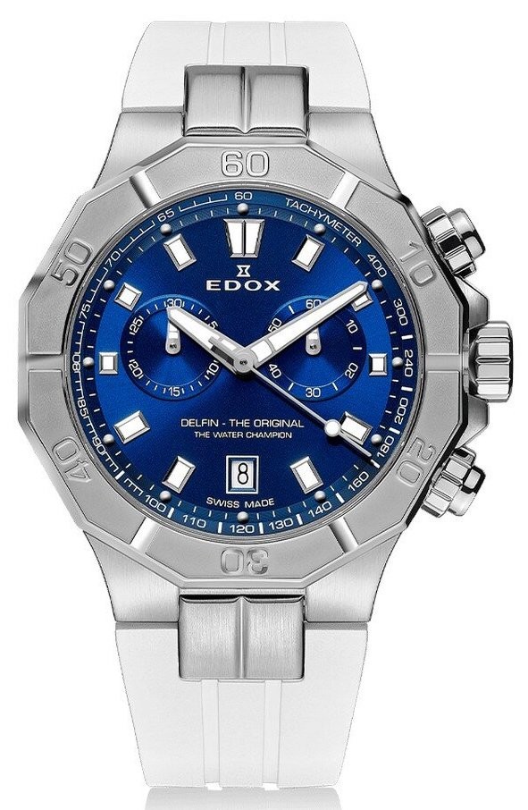 EDOX Delfin The Original 10113 3CAB BUIN Orologio Uomo Al quarzo