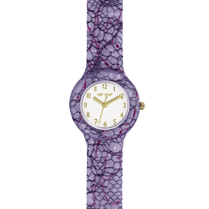 Orologio  LACE purple e fucsia Hip Hop