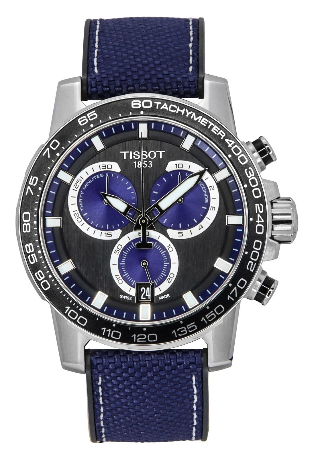 Orologio Uomo Tissot Supersport Chronograph Quartz T125.617.17.051.03 100M NUOVO