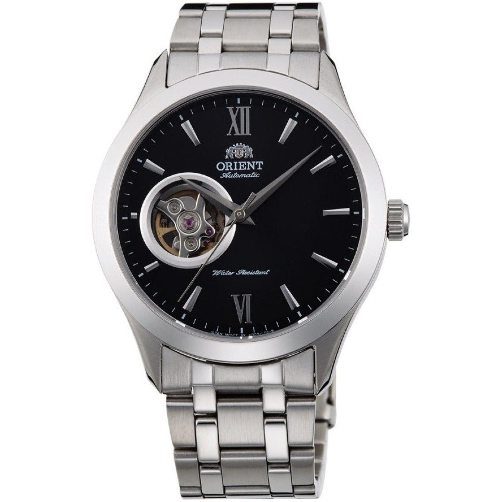 Orologio Uomo Orient Contemporary Automatico Quadrante Nero Cinturino...
