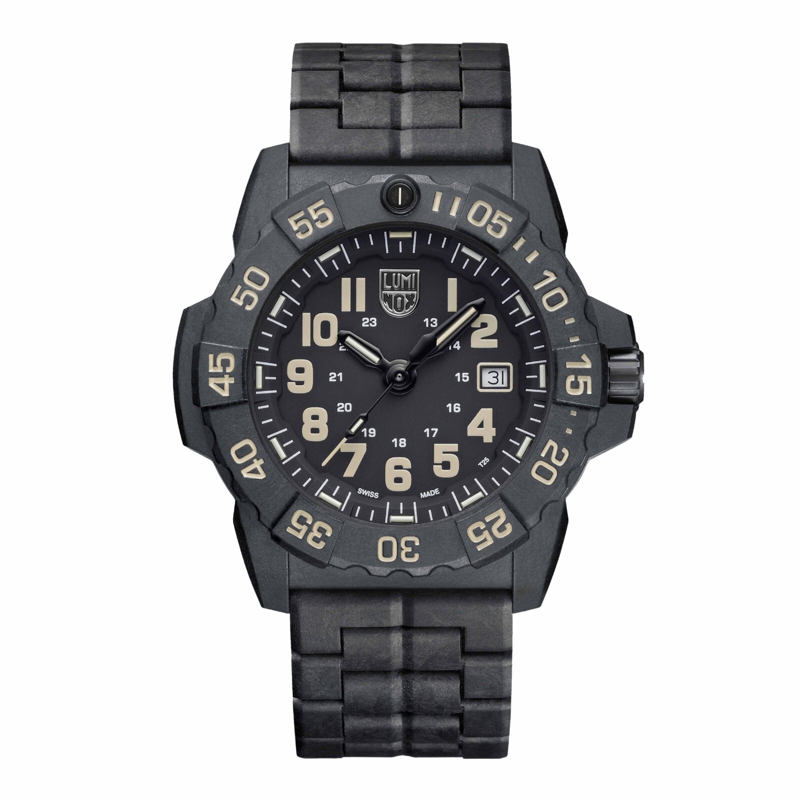 Orologio Subacqueo Militare Luminox Navy Seal Serie 3500 Cinturino Nero