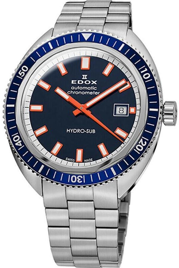 EDOX Hydro-sub 80128 3BUM BUIO Orologio Uomo Meccanico