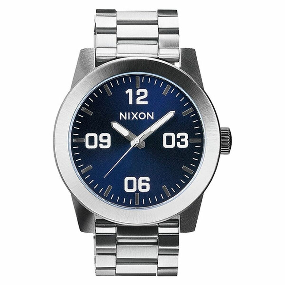 Orologio Uomo Nixon CORPORAL SS Argentato