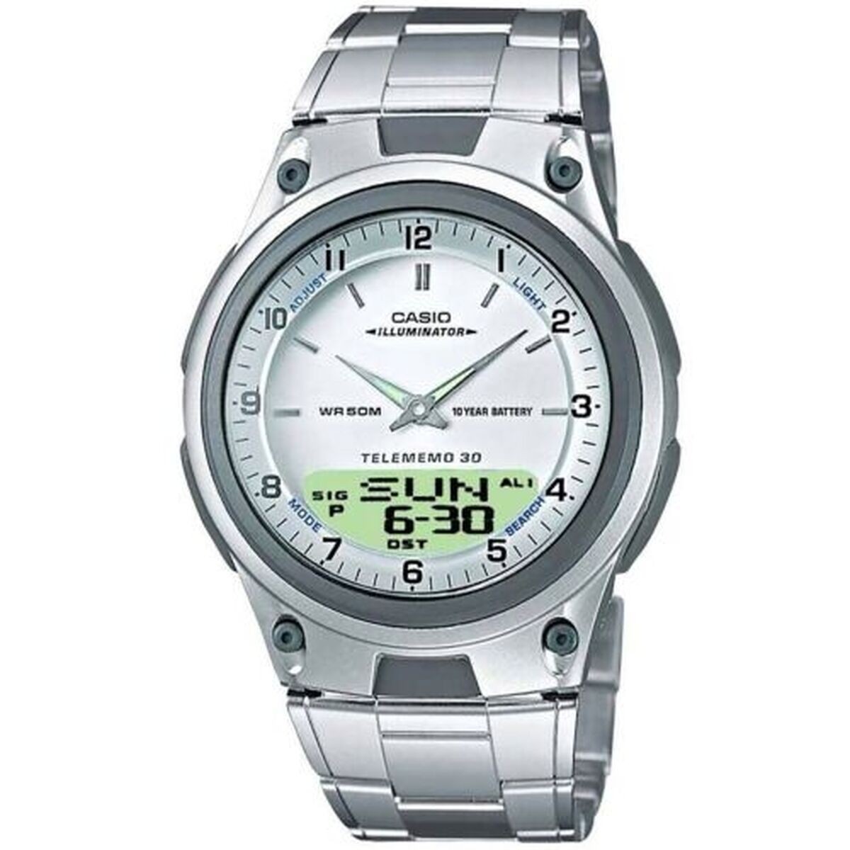 Orologio Uomo Casio ILLUMINATOR TELEMEMO 30 [Ø 40 mm]