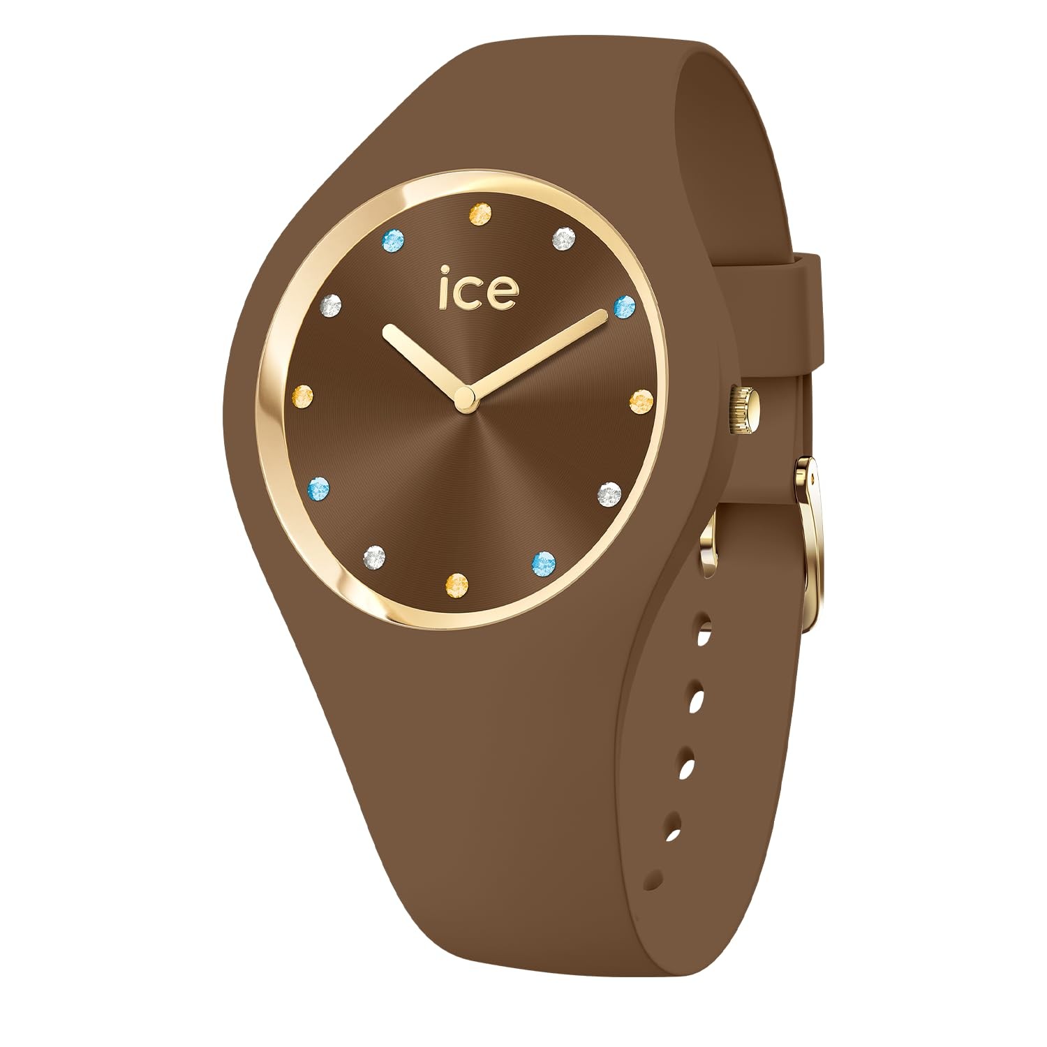 ICE-WATCH - ICE Cosmos - Women's Wristwatch with Plastic Strap Braun