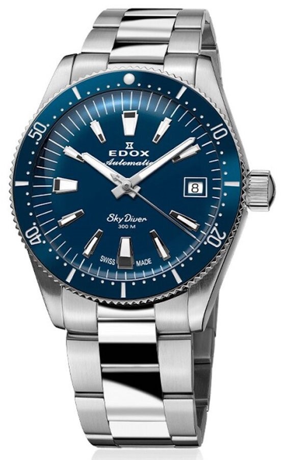 EDOX Skydiver 80131 3BUM BUIN Orologio Uomo Meccanico