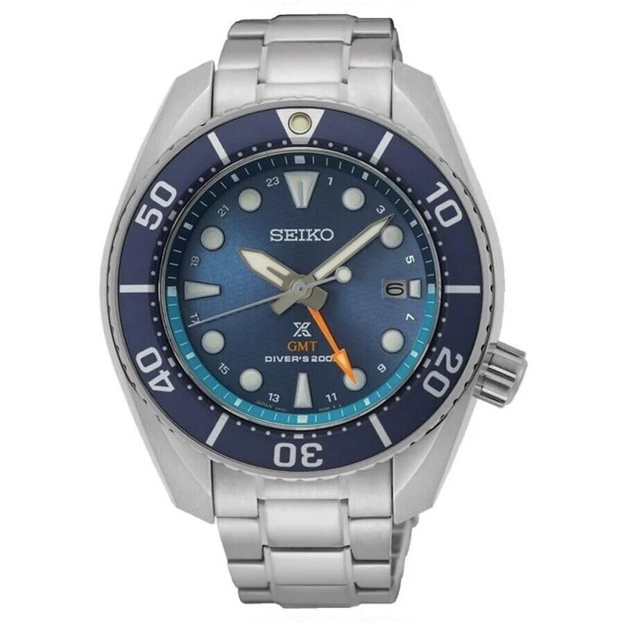Seiko Prospex SUMO SFK001J1 Orologio Uomo Diver Solare GMT Acciaio