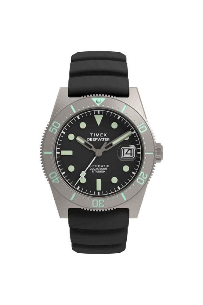 Timex Deepwater Reef 200 Titanio Automatico 41mm Orologio TW2W73800