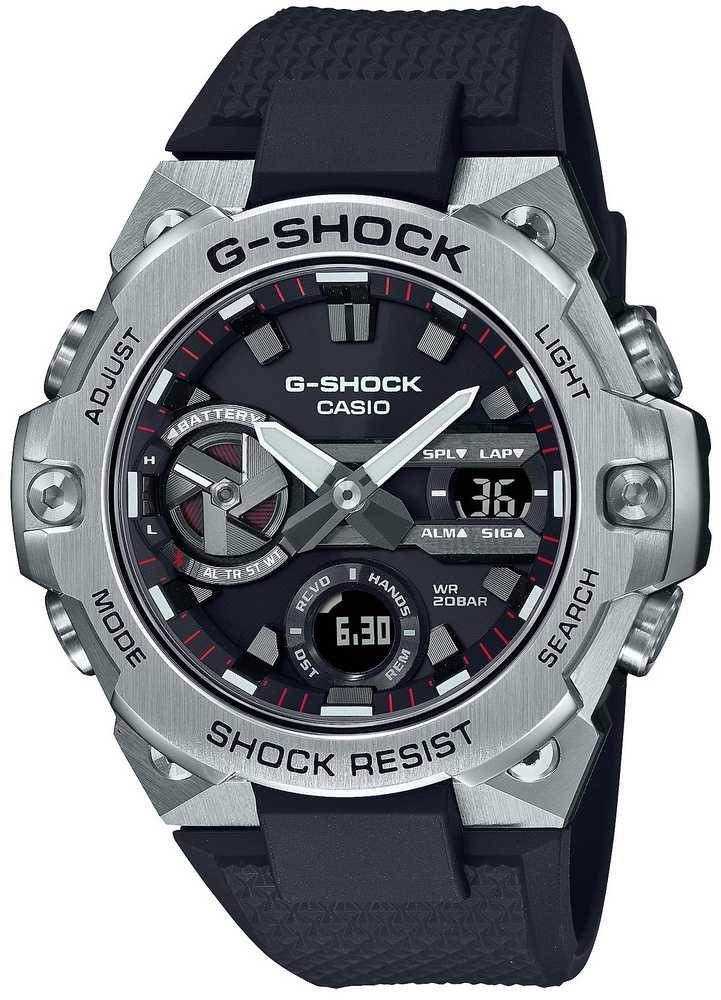 Orologio Casio G-SHOCK G-STEEL Bluetooth GST-B400-1AER Nero Acciaio