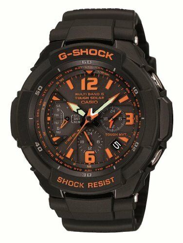CASIO G-SHOCK GW-3000B-1AJF SKY COCKPIT Orologio Solare Radio Da Aviazione NUOVO