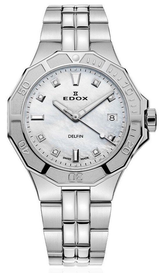 EDOX Delfin 53020 3M NADN Orologio Donna Al quarzo