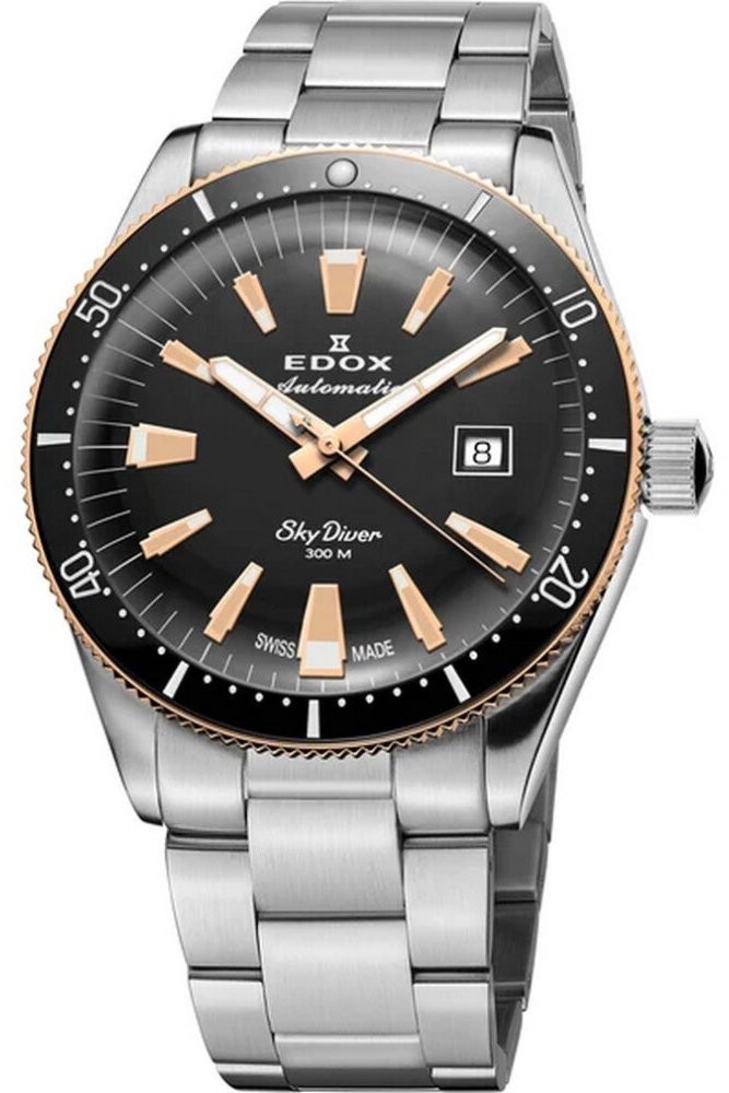 EDOX Skydiver 80126 357RNM NIRB Orologio Uomo Meccanico