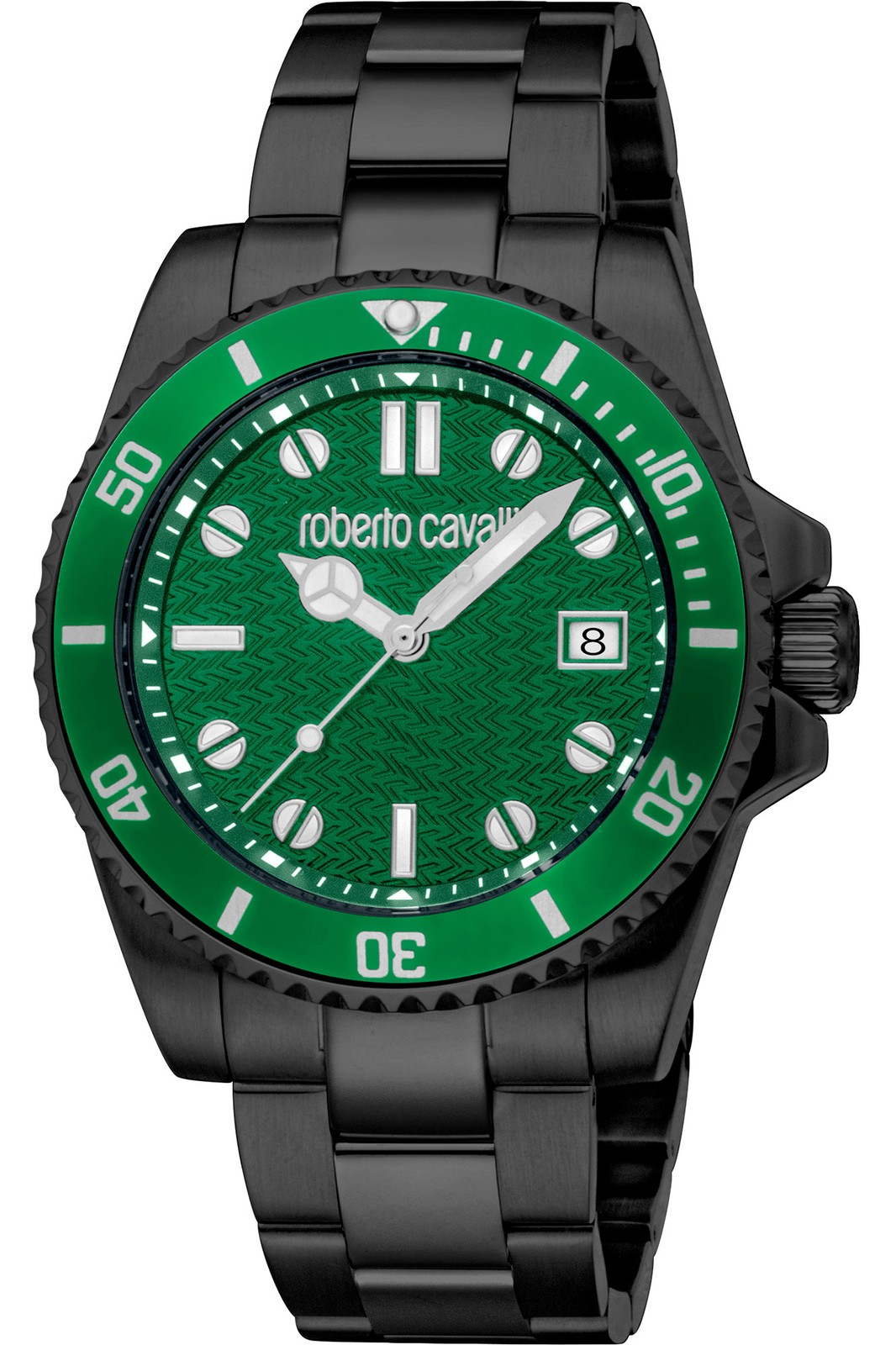 Orologio Roberto Cavalli RC5G129M0085 da Uomo Verde bottiglia in Acciaio