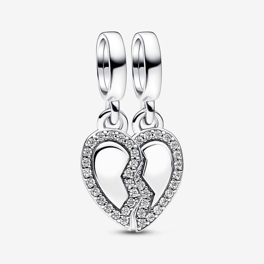 Pandora Charm Pendente Cuore dell'Amicizia Divisibile Con Confezione Regalo