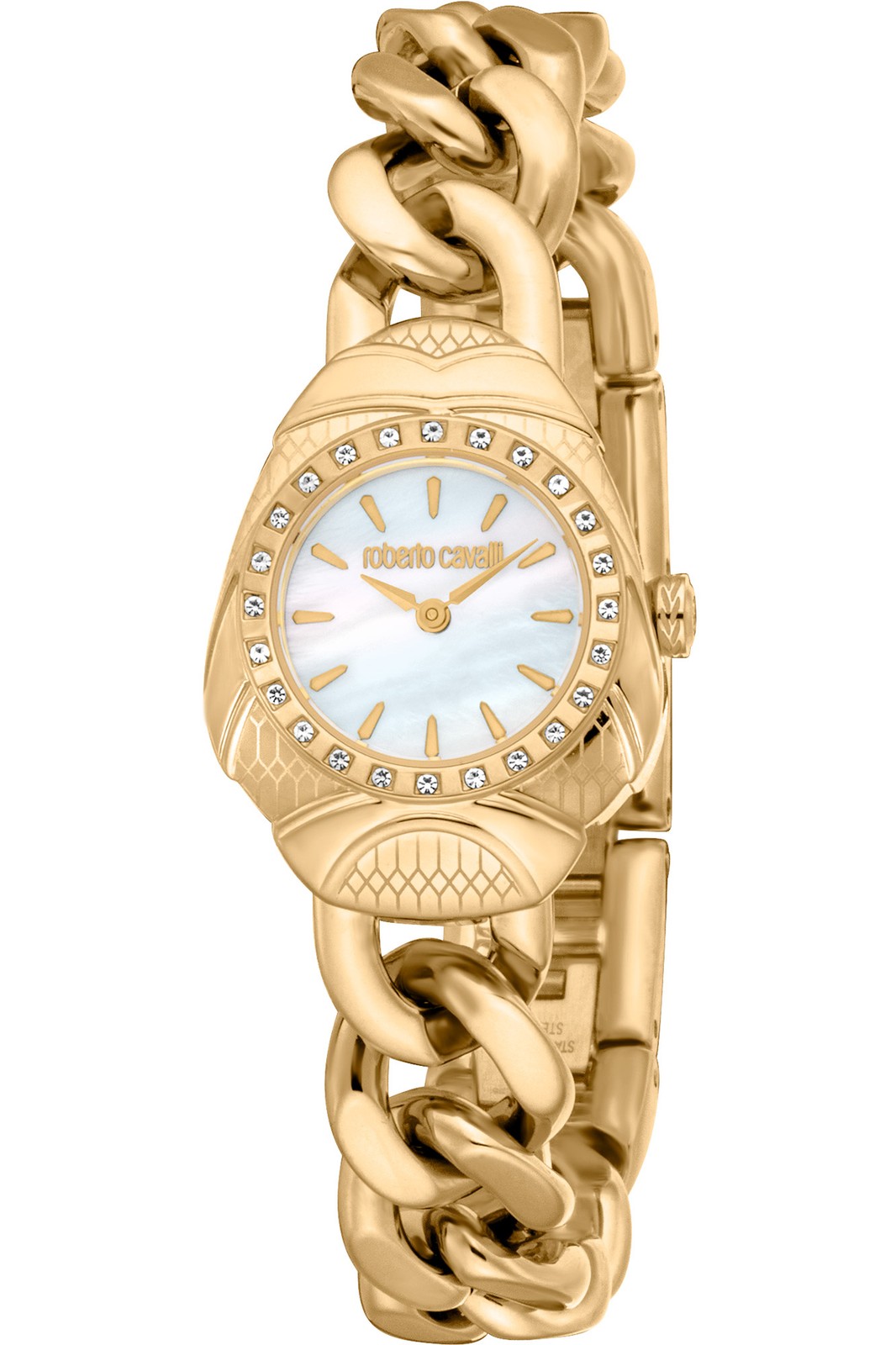 Orologio Roberto Cavalli RC5L093M0025 da Donna Bianco perla in Acciaio