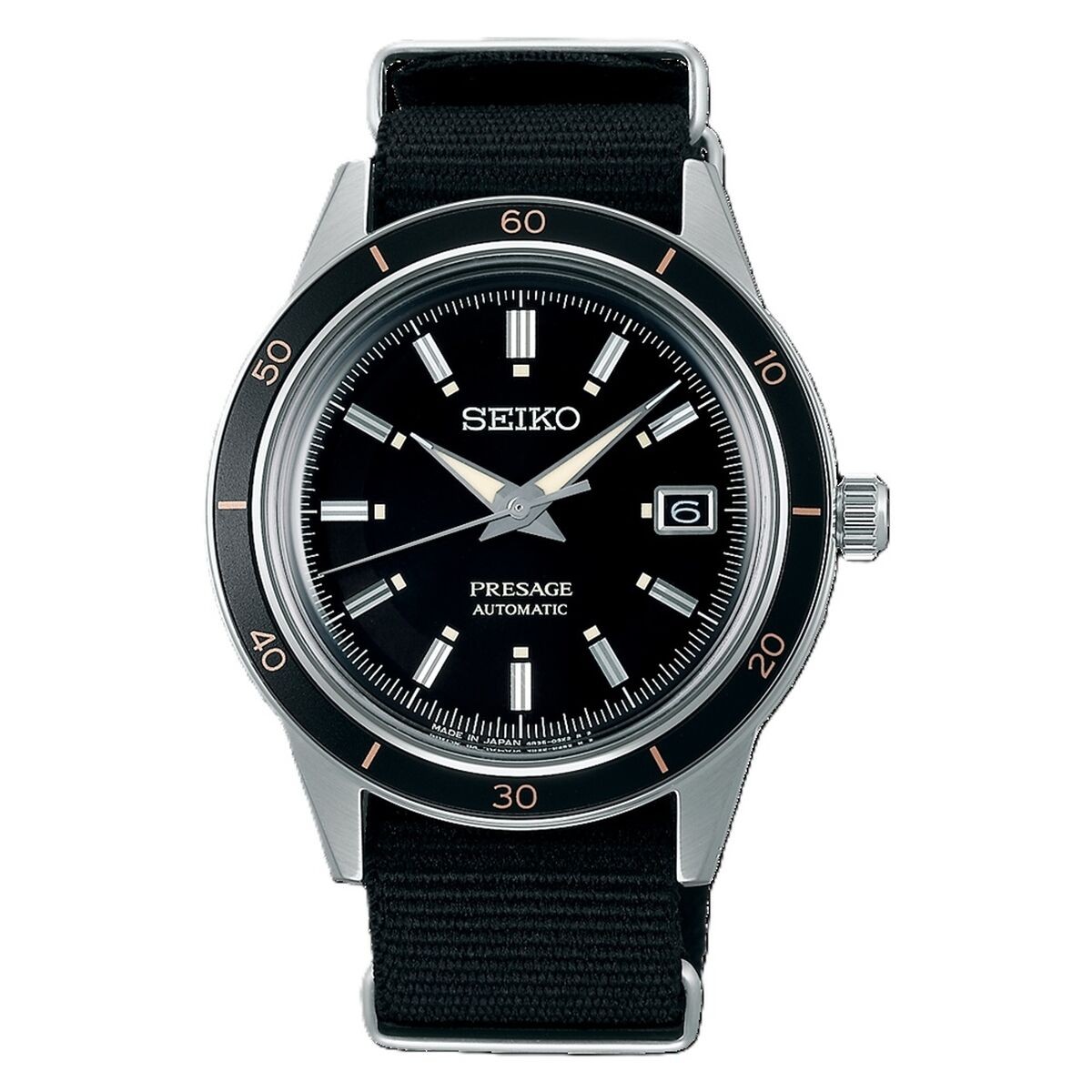 Orologio Uomo Seiko SRPG09J1 Nero