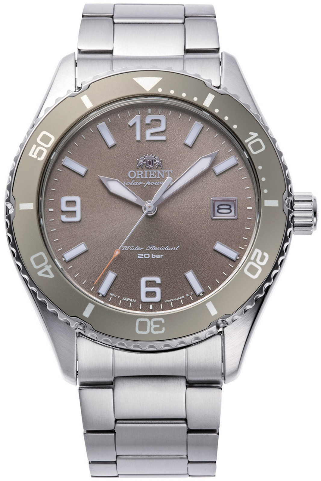Orologio ORIENT  RA-WJ0004Y10B da Unisex  Marrone in Acciaio INOX