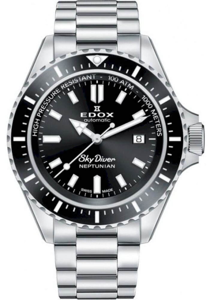EDOX Neptunian 80120 3NM NIN Orologio Uomo Meccanico