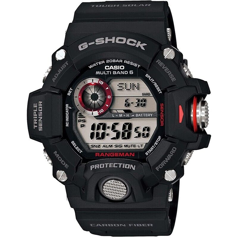 G-SHOCK GW-9400J-1JF Master Of G RANGEMAN Triple Sensor Ver.3 GW-9400J-1 ZA-627