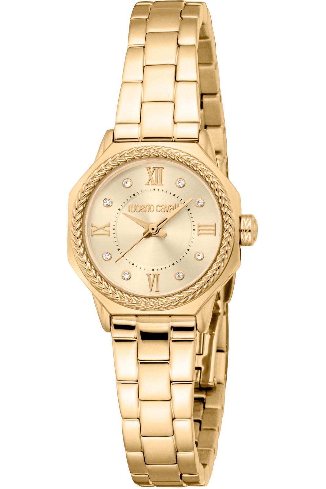 Orologio Roberto Cavalli RC5L122M0055 da Donna Champagne in Acciaio